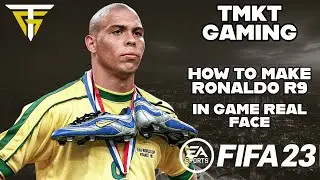 FIFA 23 - How To Make Ronaldo (R9) - In Game Real Face!