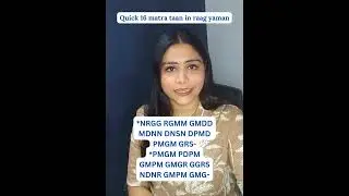 Quick 16 matra taan in raag yaman |Learn Music With Divya #hindustaniclassicalmusic