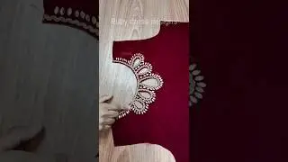 Hand embroidery/ trending neck cutting  stitching/party wear suit designing/designer neck/handwork