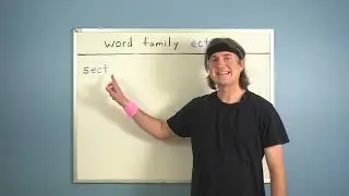 English with Mike:  Learn Pronunciation with Word Families (-ect) Short e sound