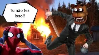 Destru&iacute; nossa primeira casa no Terraria @Ukyro @LightAM