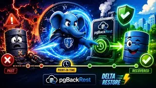 Pg-03: Postgresql Point-in-Time Recovery (PITR) using pgbackrest | Delta restore