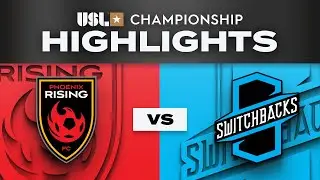 8.23.2025 | Phoenix Rising FC vs. Colorado Springs Switchbacks FC - Game Highlights