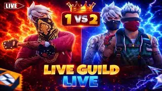 [LIVE] GUILD TEST 1V2 ANS FF LIVE #nonstopgaming #freefiremax #classyfreefire #2bgamer #ansfflive