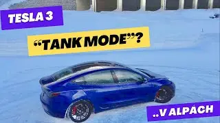 Tesla 3 ma kromě Track mode i Tank mode?