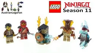 Lego Ninjago 40342 Secrets of the Forbidden Spinjitzu Minifigure Pack - Lego Speed Build Review