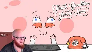This Game Is Weird But Really Funny!  | Thank Goodness You're Here Full Game