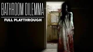 Полное прохождение Bathroom Dilemma | Инди-хоррор | от The Blue Divine Games (itch.io)