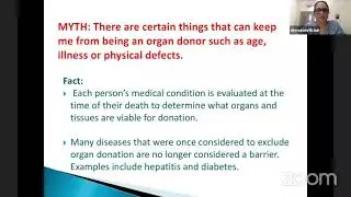 Myths & Facts Organ Donation: Age and illness