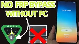 Samsung FRP Bypass Without a Computer - How To! (Android 15 - 16)