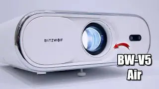 Подробный обзор проектора BlitzWolf BW-V5 Air — стоит ли покупать этот Android TV-проектор с подд...