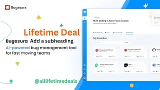 Bugasura Review | Bugasura Lifetime Deals - AI-enabled Bug Management Tool