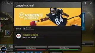 Madden Overdrive Blitz tournament Diamond pack opening