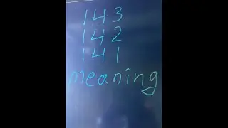 🌙 &ldquo;Love Number Meaning Live Stream | 143 | 142 | 141 💞&rdquo;