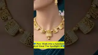Hidden Gem New Arrival Turkey Necklace ✨#Jewellery #wedding #necklace #gold #trending #kft #bangles
