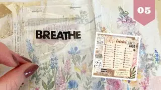 Easy see-through 'fold out' | #JunkJournalJuly 2023 | Day 5 | Junk Journal With Me