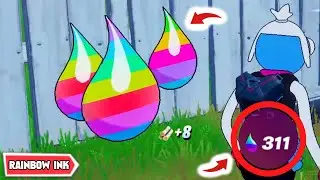 How to get RAINBOW INK in Fortnite | FAST WAY to get Rainbow Ink | Toona Fish Character Styles!