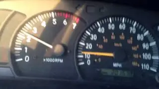 2001 Toyota Tundra Acceleration 4.7L v8 0-50