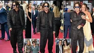 Johnny Depp Supported by Ronnie & Sally Wood at UK Premiere After Revealing Betrayal by Inner Circle