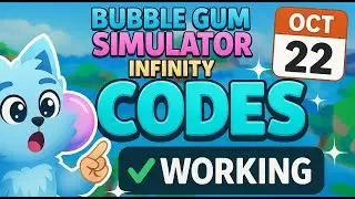 New Bubble Gum Simulator INFINITY Codes October 22, 2025!
