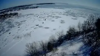 The Perch Bite Is On Fire!!!   Lake Erie & Detroit River Ice Fishing Report  -  Michigan Ice Fishing