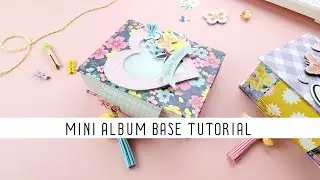 Mini Album with Curved Spine | Base Tutorial