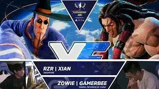 SFV: RZR Xian vs ZOWIE GamerBee - Capcom Cup 2016 Day 1 Top 32 - CPT2016