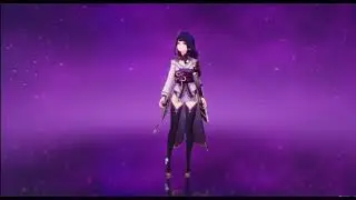 Genshin Impact Raiden Shogun/Baal Idle Animation, Weapon, Talents, Constellation
