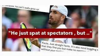 Nick Kyrgios' comments on Alexander Bublik's underarm serving did not go over well with Tennis fans