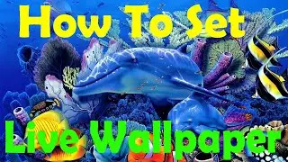 LIVE WALLPAPER On Windows 11 | Animated WALLPAPER