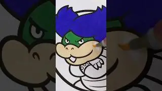 Coloring Super Mario Bros Ludwig von Koopa #coloring #supermario #koopa #nintendo