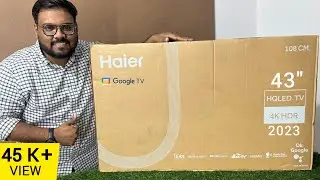 Haier Google tv 43 Inch Review | Haier Google Android tv | Haier Google tv | 43P7GT Haier tv