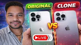 iPhone 17 Pro Max 😱 ORIGINAL vs CLONE | LIVE Reality Check 🔴 Deepak Official 2.0 is live