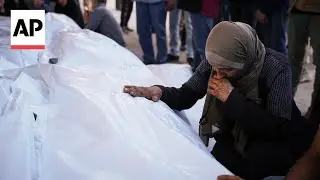 Funerals held in Gaza after Israeli strikes kill 24 people