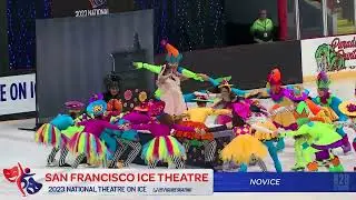 San Francisco Ice Theatre Novice FS - 2023 National Theatre on Ice - Fraser, Michigan