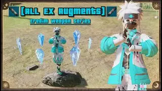 [PSO2NGS]: ALL EX AUGMENTS + WEAPON COMBINATIONS