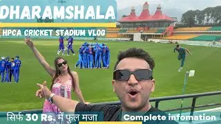MOST Beautiful Cricket Stadium In India 😍😍 🇮🇳🏏Must Watch | HPCA Stadium Vlog | Complete Info