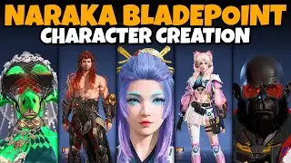 NARAKA: BLADEPOINT Character Creation (All Heroes, Male & Female, Full Customization Options, More!)
