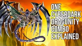 Пошаговое объяснение одной комбинации Cyberdark Dragunity - Cyber ​​Herald of Ultimateness /5 Omni Negates!