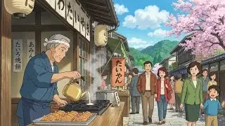 A beautiful couple Cooking Together | Ghibli-Style Animation