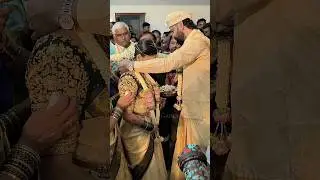 Ugram Manju finally tied the knot with the girl he loved #marriage #sandalwood