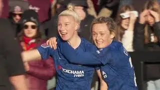 Chelsea women vs Arsenal women 4-1 WSL 19/20