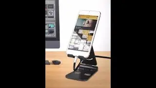 Support de t&eacute;l&eacute;phone pliable et r&eacute;glable