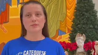 LINDO PRESENTE🎶🪗 Palavras da Coordenadora da catequese de Eucaristia e MPF.