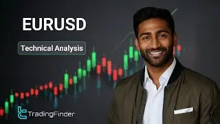 💶 EURUSD Price Prediction - EURUSD Slides on Weak Eurozone Data [TradingFinder]