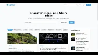 BlogHub &ndash; Full Stack Blog App with React, Node.js & MySQL (2025 Project Demo)