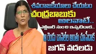 NTR Wife laxmi parvathi criticizes Chandrababu|YSRCP party office|TNN
