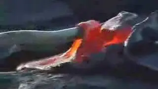 Walking on Fresh Lava