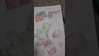 Day 7 of drawing every day for a year!