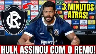 HISTÓRICO! HULK NO REMO APÓS SAÍDA DO GALO E INÍCIO DE NOVA ERA | Notícias do Remo Hoje